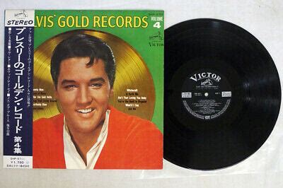 Popsike Elvis Presley Gold Records Volume Victor Shp