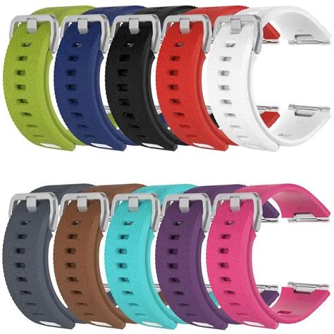 Soft Silicone Smartwatch Strap Belt Replacement Sport Smart Watch Band