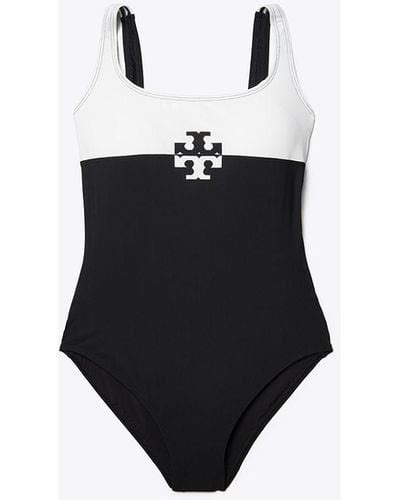 Black Tory Burch Beachwear And Swimwear Outfits For Women Lyst