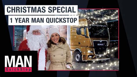 Driving The Man Christmas Truck Man Quickstop 11 Youtube