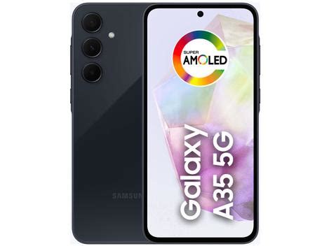 Smartphone Samsung Galaxy A35 128GB Azul Escuro 5G 6GB RAM 6 6 Câm