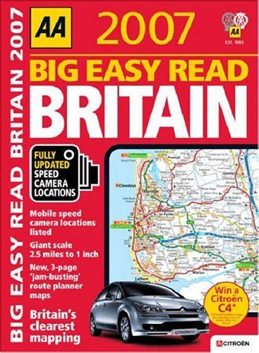 AA Big Easy Read Britain AA Road Atlases 9780749548698 Amazon