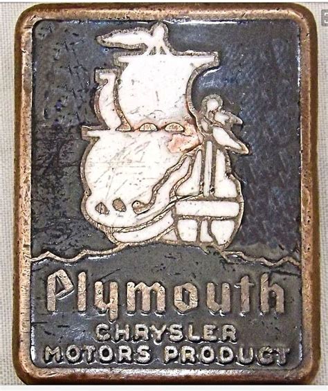 Plymouth Car Badge Car Badges Plymouth Cars Car Emblem