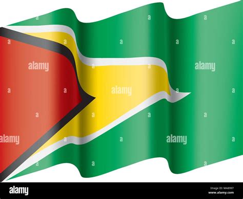 Guyana Flag Vector Illustration Stock Vector Image And Art Alamy