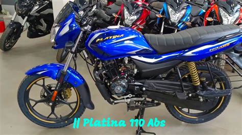 Platina 110 Abs 2023 Blue Colour Bike Platina 2023 Platina 100cc