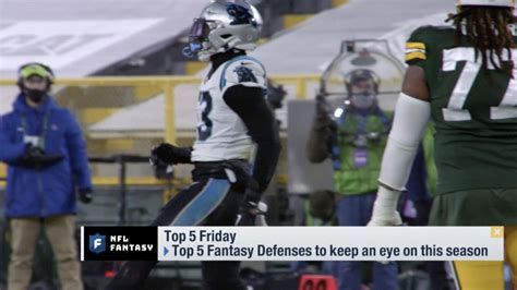 Panthers projected as Top 5 fantasy defense