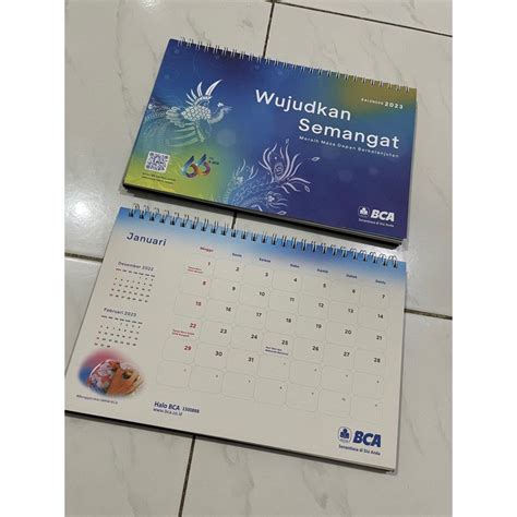 Kalender BCA 2023 1 pcs, Books & Stationery, Stationery on Carousell