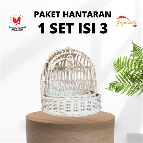 Jual Readystok Hantaran Rotan Ayunan Bulat Rotan Sangkar Rotan Rotan