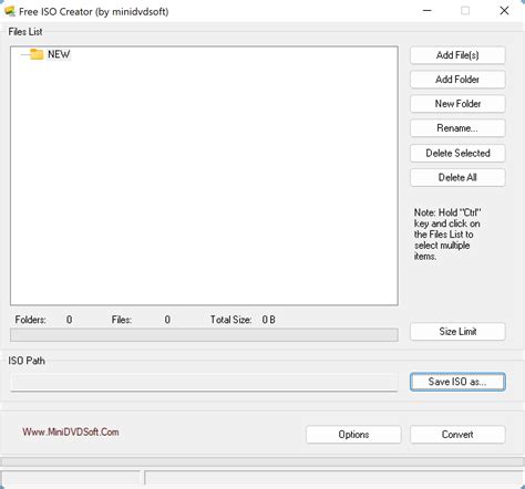 Free Iso Creator A Tool To Create Iso Image From Your Files And