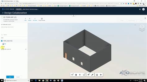 Bim 360 Design Design Collaboration Create A Package 1017 Youtube