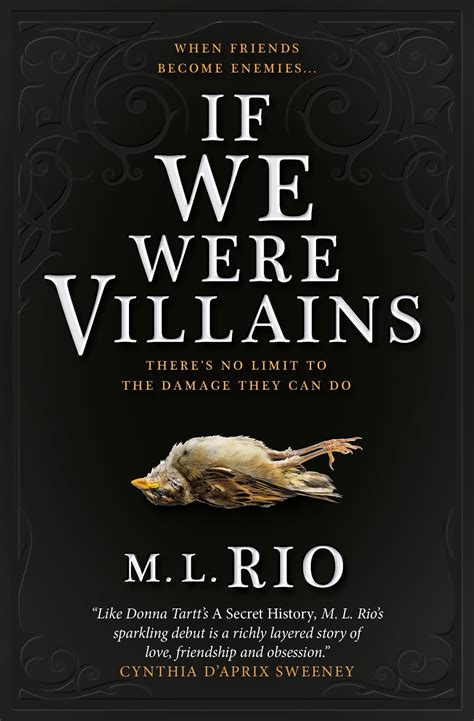 If We Were Villains By M L Rio Blog Tour Review