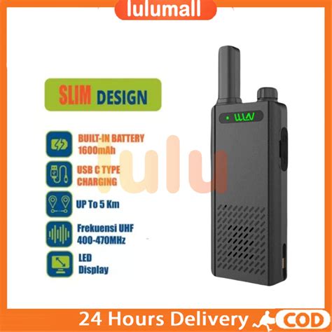 Jual Pcs Ht Wln Walkie Talkie Kd C Kd C Ht Slim Uhf