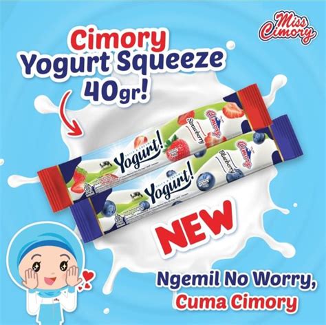 1 Pcs Cimory Yogurt Stick Rasa Blueberry 40 Gram Lazada Indonesia