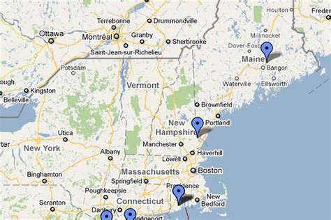 Colleges In New England Map - Maping Resources