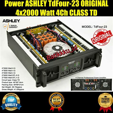 Jual Power Ashley Td Four Tdfour Td Original Class Td X