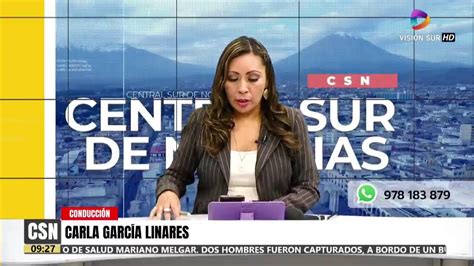 En Vivo Central Sur De Noticias Arequipa 9 De Febrero Del 2023 Youtube