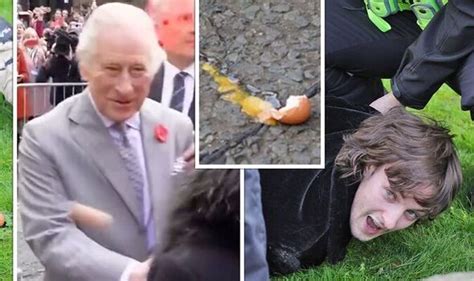 King Charles And Camilla Attacked With Eggs By Man Shouting Uk Built