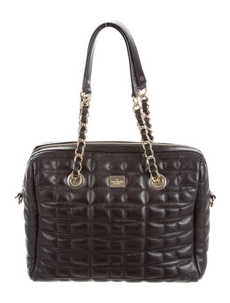 Kate Spade New York Quilted Leather Satchel Handbags Wka62012 The