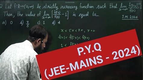 Limit Jee Main Pyq Jee Mains Questions Limit By Atul Kumar Sir