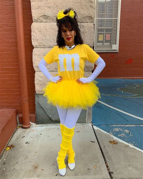 M&M Costume | Yellow costume, Costumes for women, Funny costumes