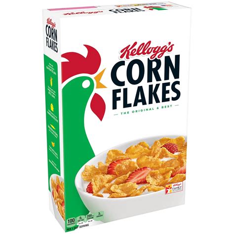 Buy Corn Flakes Cereal, Original, 18-Ounce Boxes Pack of 3 Online at ...