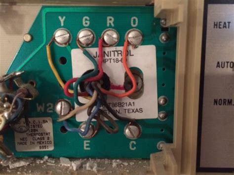 Janitrol Thermostat Wiring Diagram