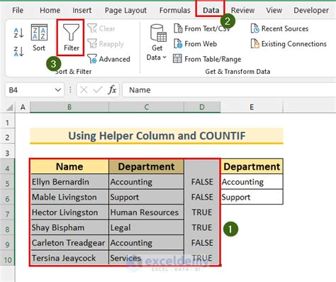 How To Filter Column Based On Another Column In Excel Methods