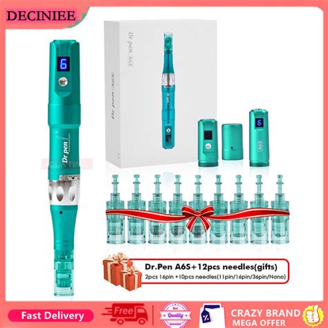 New Dr Pen A S Electric With Pcs Needleshead Wireless