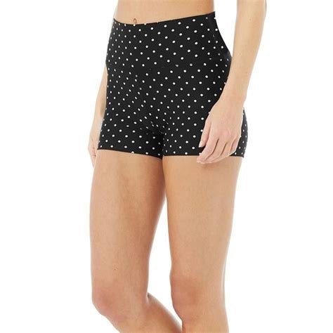 Alo Yoga Shorts Nwt Alo Airlift Highwaist Polka Dot Shorts Poshmark