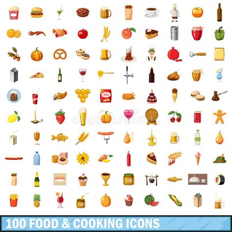 La Comida 100 Y Los Iconos El Cocinar Fijaron Estilo De La Historieta