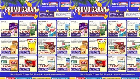 Katalog Promo Indomaret Hari Ini Maret Spesial Gajian Belanja