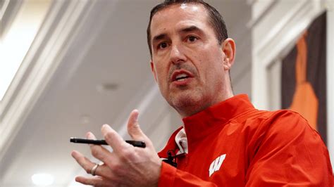 Wisconsin Coach Ex Osu Player Luke Fickell Speaks At Columbus Event