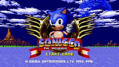 Title Screen Recreation Sonic Cd Mods