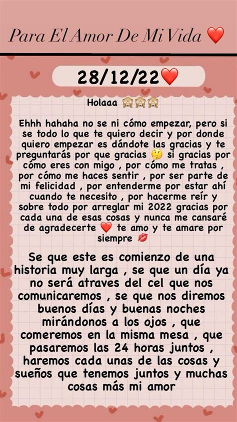 Carta De Amor Meses De Novios Textos Lindos Para Mi Novio Mensaje