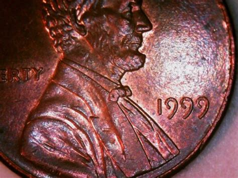 1999 Lincoln Memorial Cent Wide AM Error Penny EBay