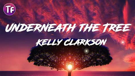 Kelly Clarkson Underneath The Tree Lyrics Youtube