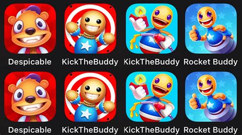 Kick The Buddy 2 Vs Despicable Bear Vs Kick The Buddy Forever And Roket