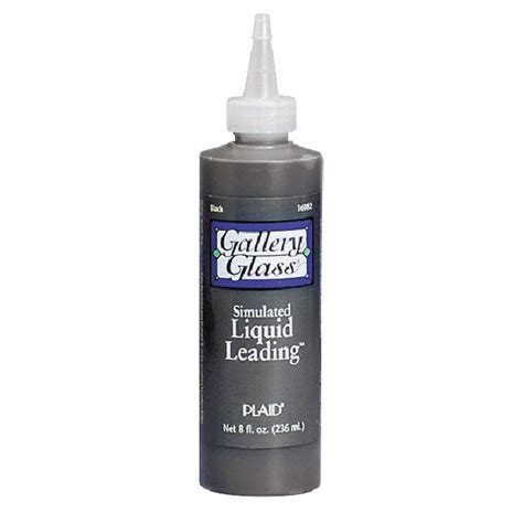 Gallery Glass Liquid Lead, Black, 8 Ounces - Walmart.com - Walmart.com