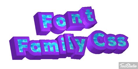 Font Family Css Font Animated GIF Logo Designs