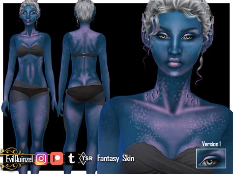 EvilQuinzel S Fantasy Skin V1 Sims 4 Sims 4 Teen Sims 4 Cc Eyes