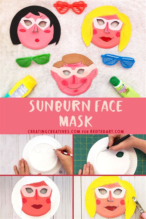 Summer Paper Plate Masks To Give You A Giggle - Creating Creatives