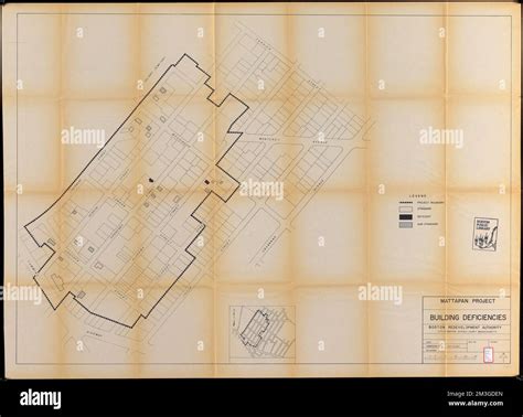 Mattapan project : building deficiencies , Mattapan Mass., Maps, City ...