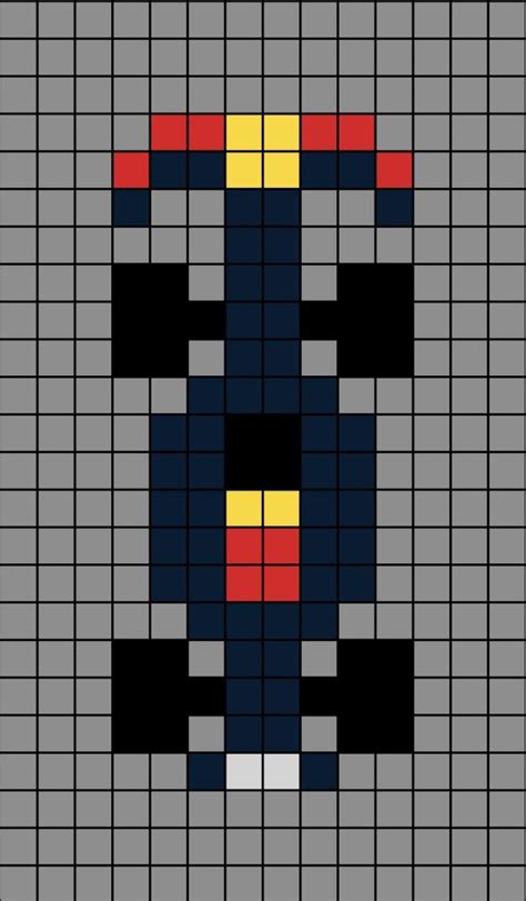 Red Bull F Car Pixel Art Pixel Art Grid Cool Pixel Art Pixel Art