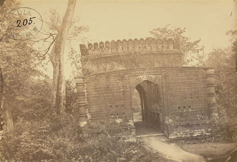 North Entrance Gateway To The Fort Bishnupur Bankura District Bengal