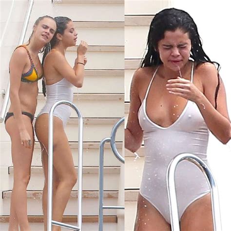 Selena Gomez Cara Delevingne Swimsuit Archives Thotslife