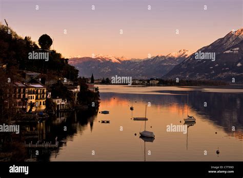 Lago Maggiore Boat Locarno Hi Res Stock Photography And Images Alamy