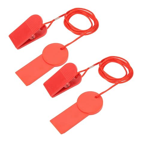 2pcs Treadmill Safety Key Running Machine Safety Switch Safety Lock