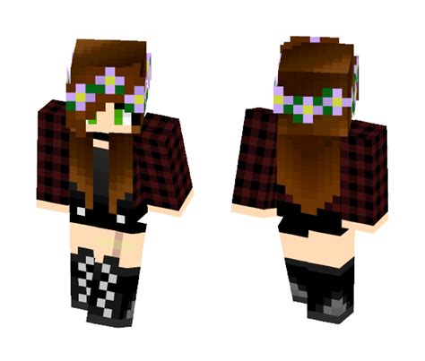 Get Grunge Girl Minecraft Skin For Free Superminecraftskins