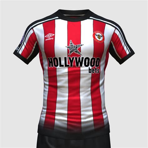 Brentford X Umbro Home Concept FIFA 23 Kit Creator Showcase