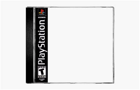 Blank Cd Case Png Ps1 Transparent Png Kindpng